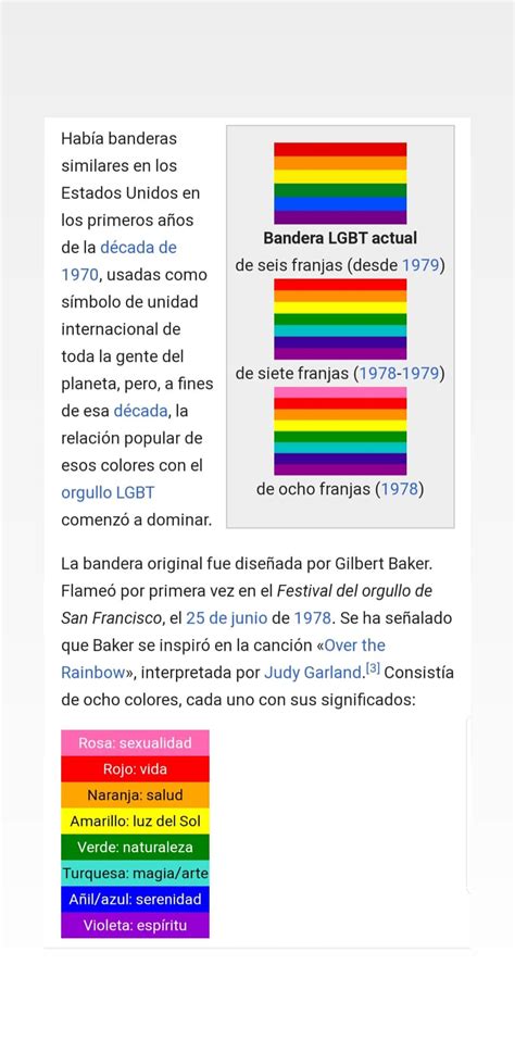 colores bandera gay|Descubre los significados y colores de todas las banderas LGTB+